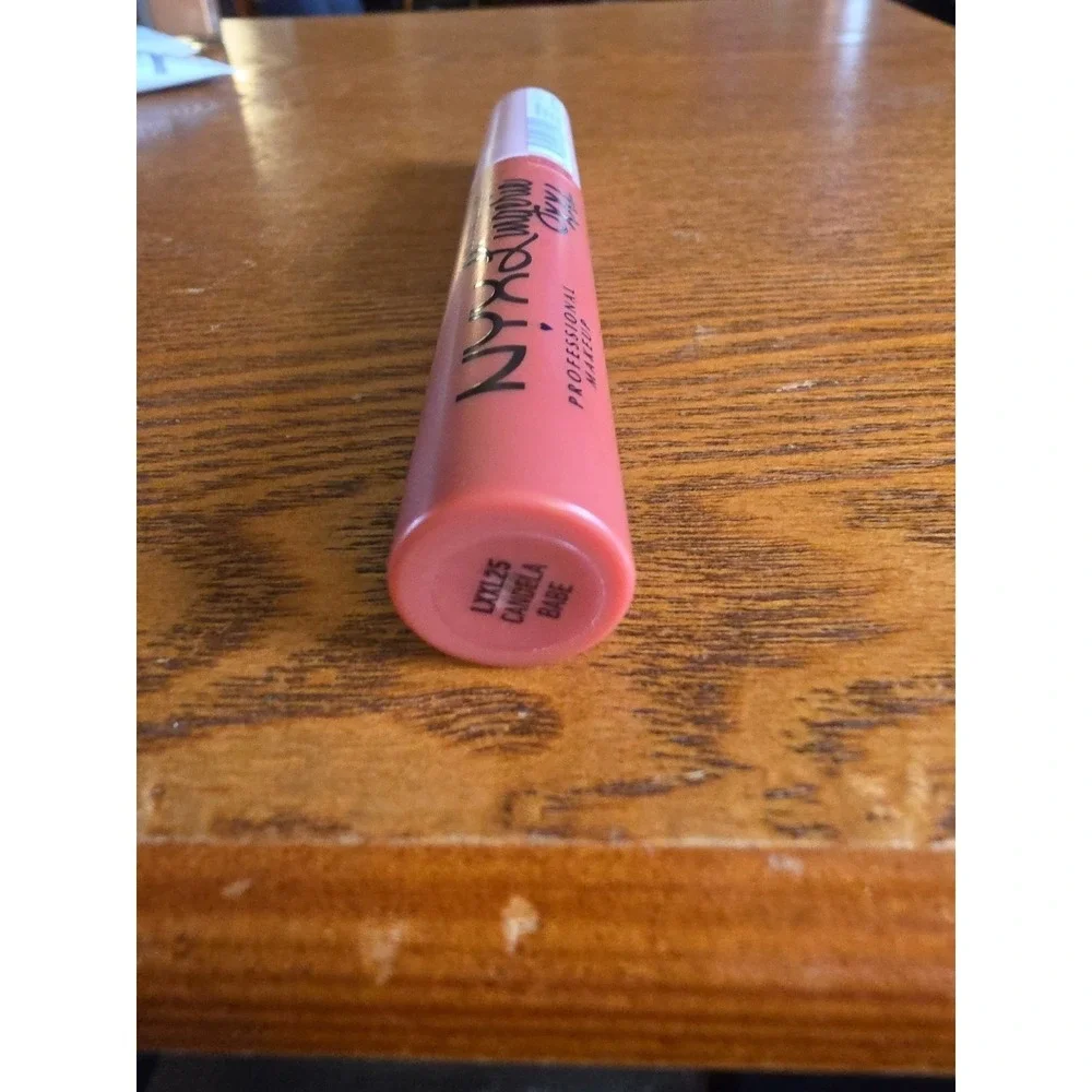 NYX Lip Lingerie XXL 16HR Smooth Matte Liquid Lipstick- 25 Candela Babe -0.13 oz